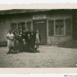Ogród ludowy Sobierajski Krobia 1943 r.
